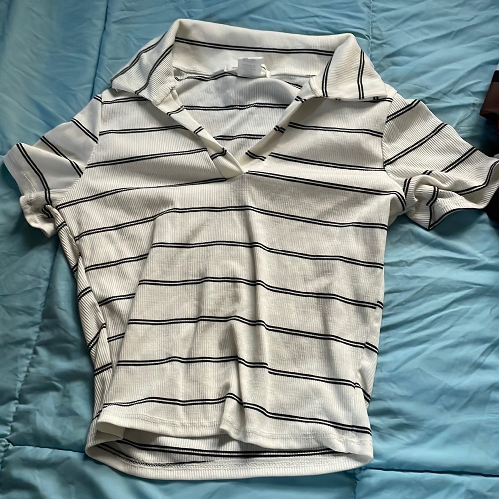 Small collared t shirt